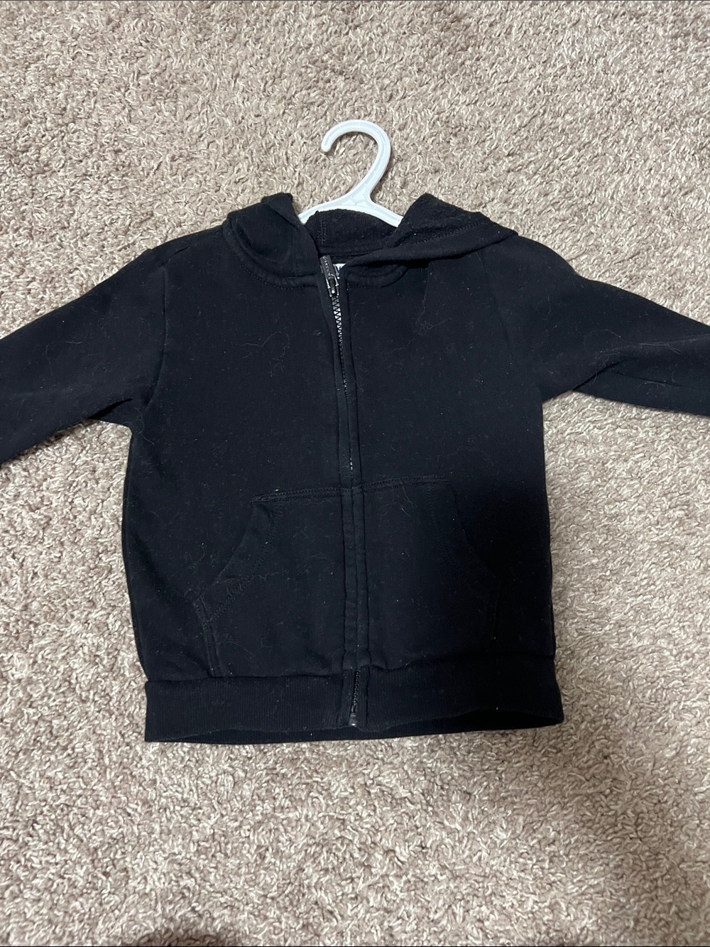 Old Navy Black Kids Zip-Up Hoodie